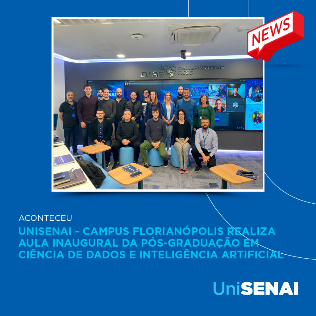 Unisenai Campus Florian Polis Realiza Aula Inaugural Da P S Gradua O