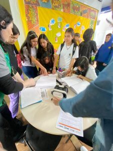 Oficina de Escrita em Braille realizada no Campus Chapecó.