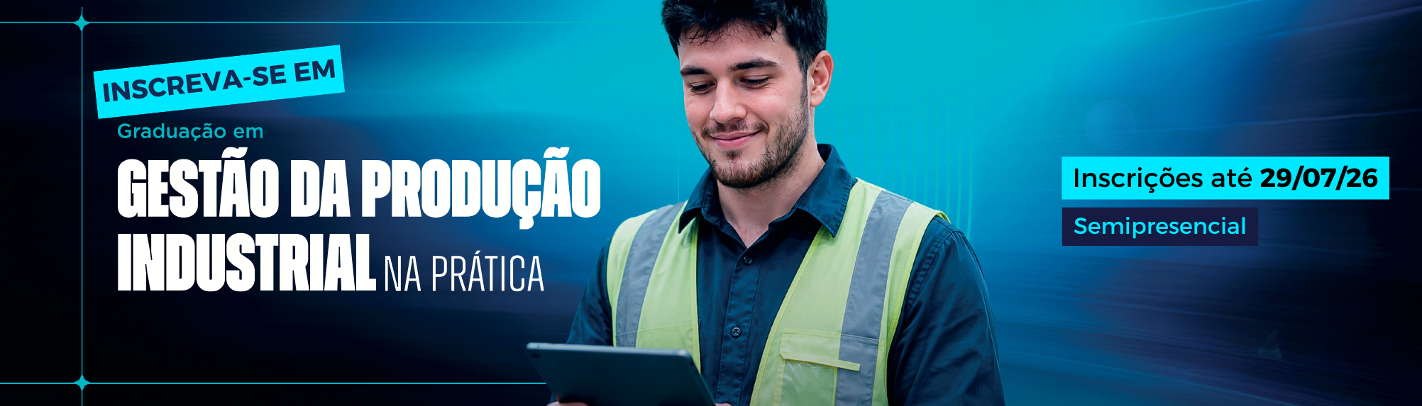 banner de gestão industrial